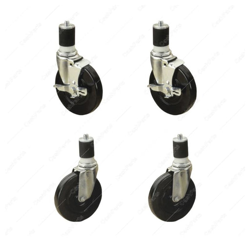 Hrdwr021 Swivel Stem Caster 4In Dia X 1In W