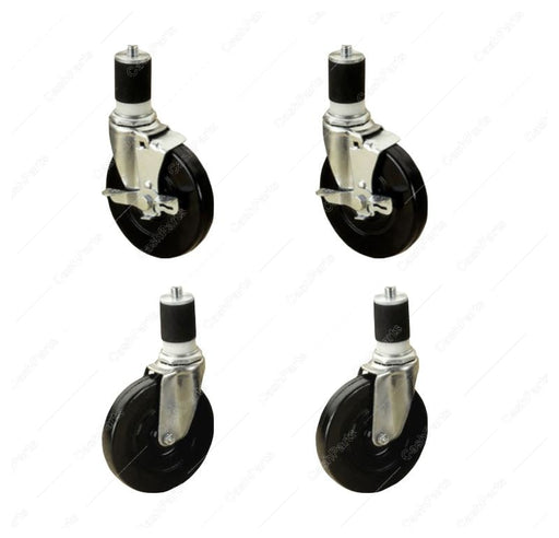 Hrdwr025 Swivel Stem Caster 4In Dia X 1In W